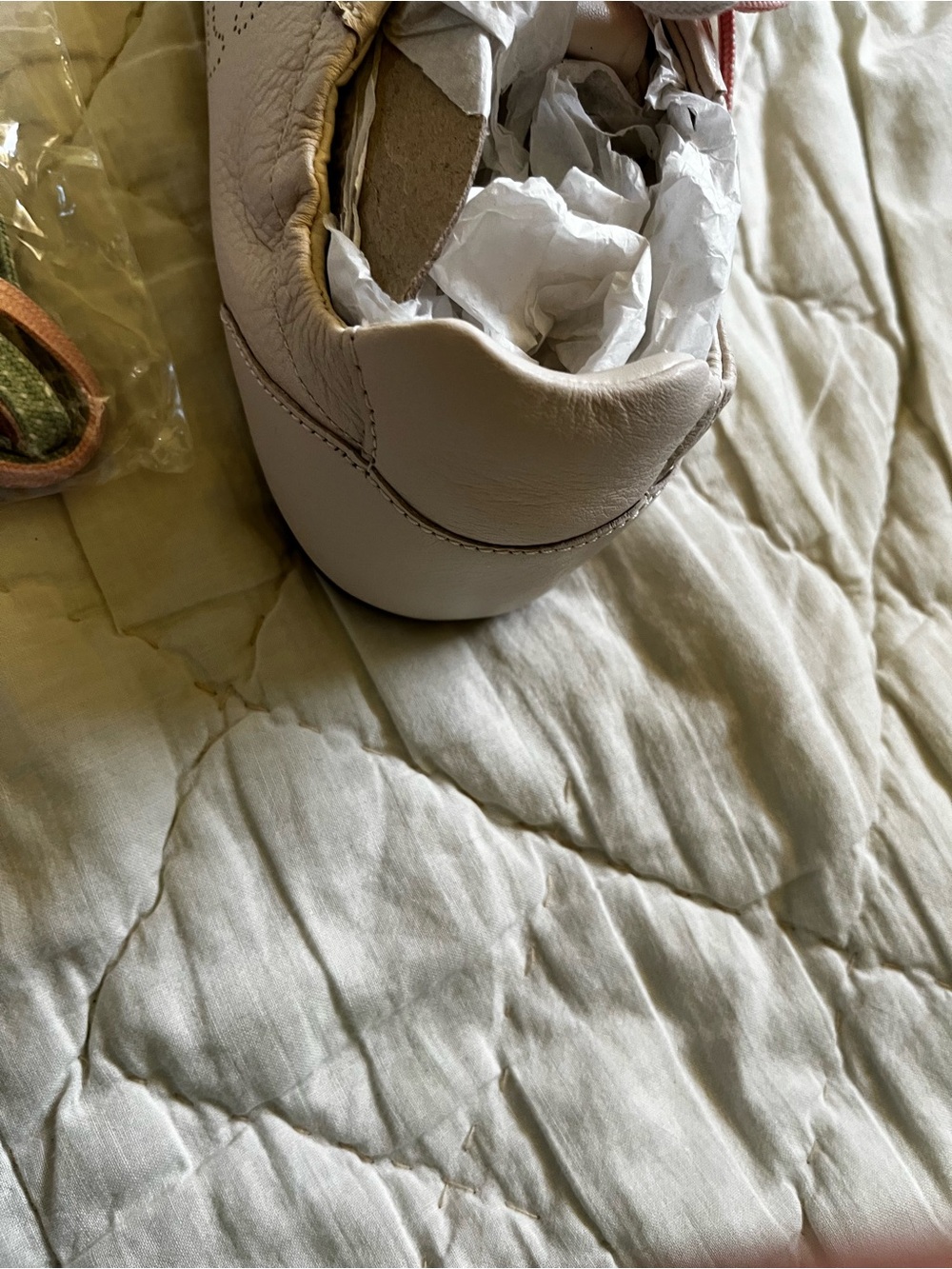 Coach Soft Leather Sneakers Size 7.5 With Additional Laces - Picture 15 of 16